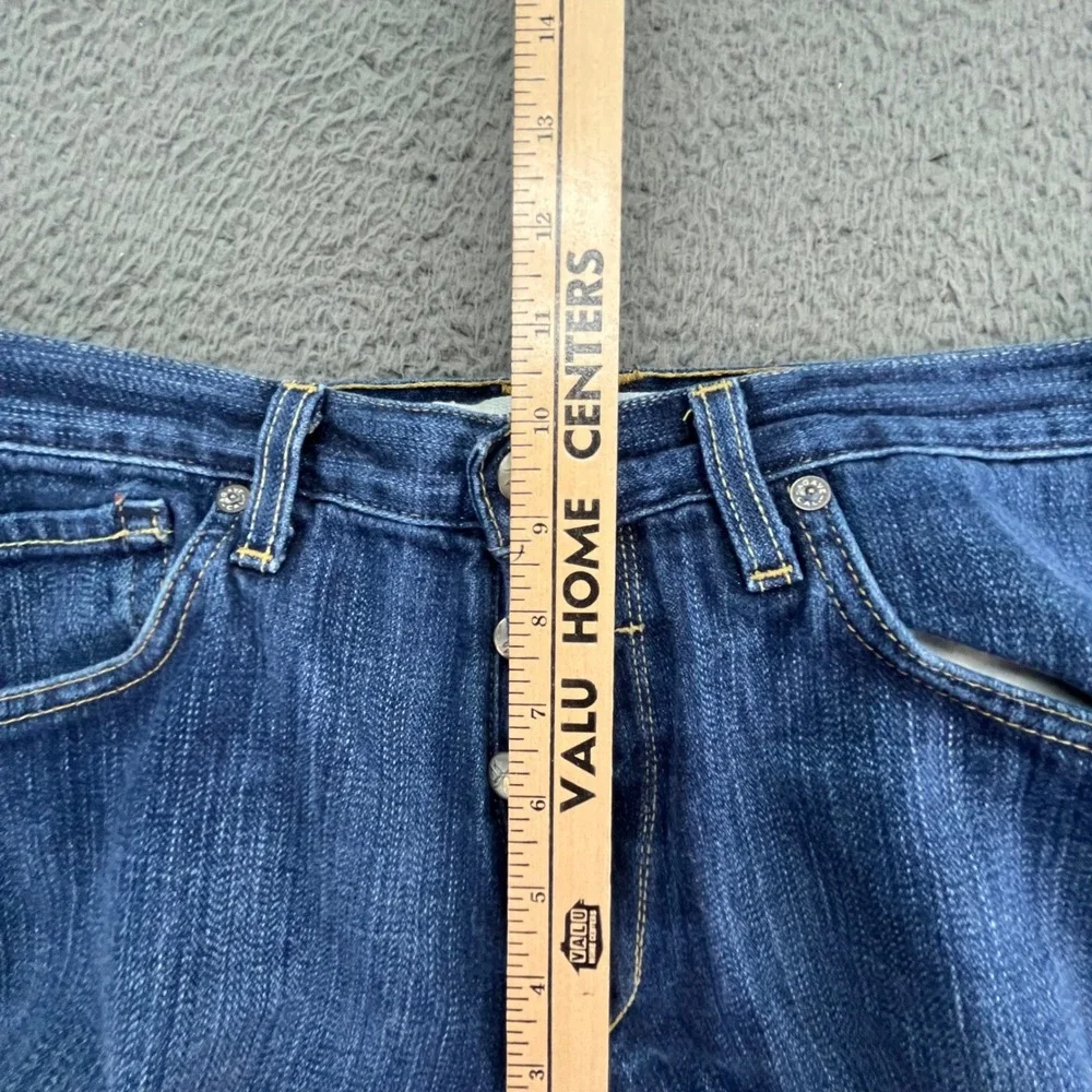 AGAVE DENIMSMITH The Maverick Men's Jeans‎ Classic Fit Straight Cut Blue 32x31.5